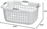 STERILITE CORP 12168006 Laundry Basket White 2Bshl