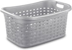 Sterilite Short Weave Basket Bin for Clothing and Laundry Storage, 18-Pack
