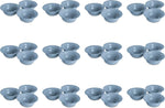 Sterilite Set of Three 20 Ounce Bowls, Prep/Serve, BPA-Free, Blue, 12 Pack